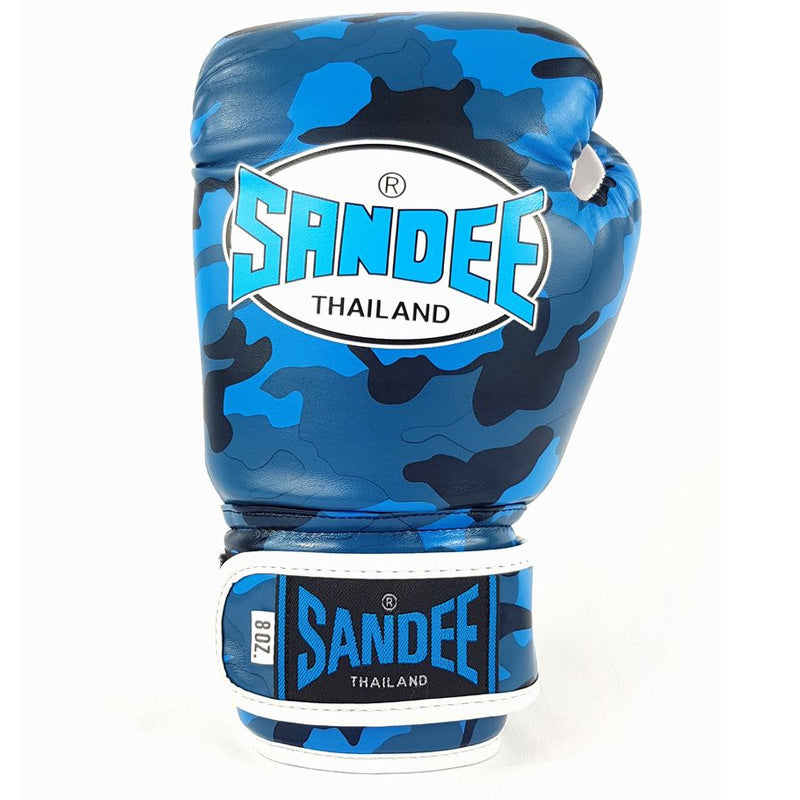 Kids Velcro Camo Boxing Gloves