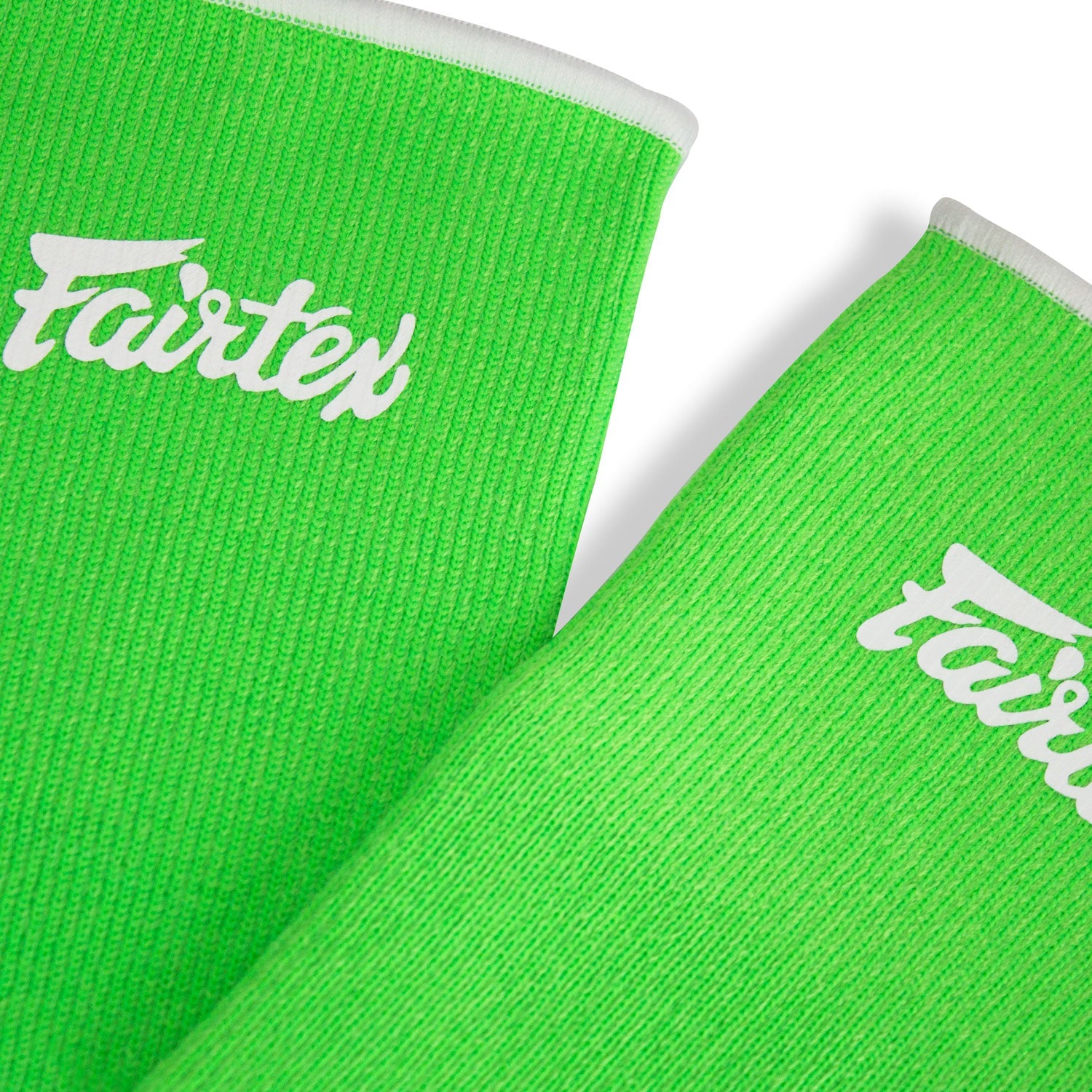 Fairtex AS1 Ankle Supports Green-White - Sized