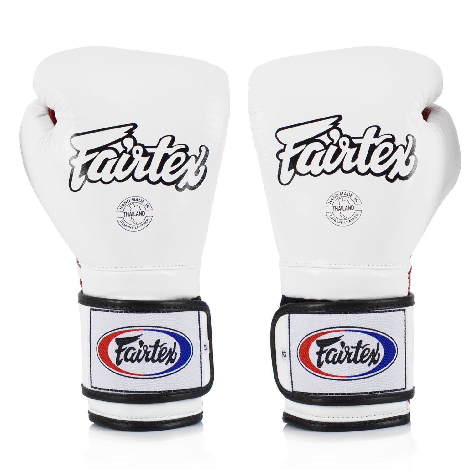 Fairtex BGV9 Mexican Style Boxing Gloves - White-Red