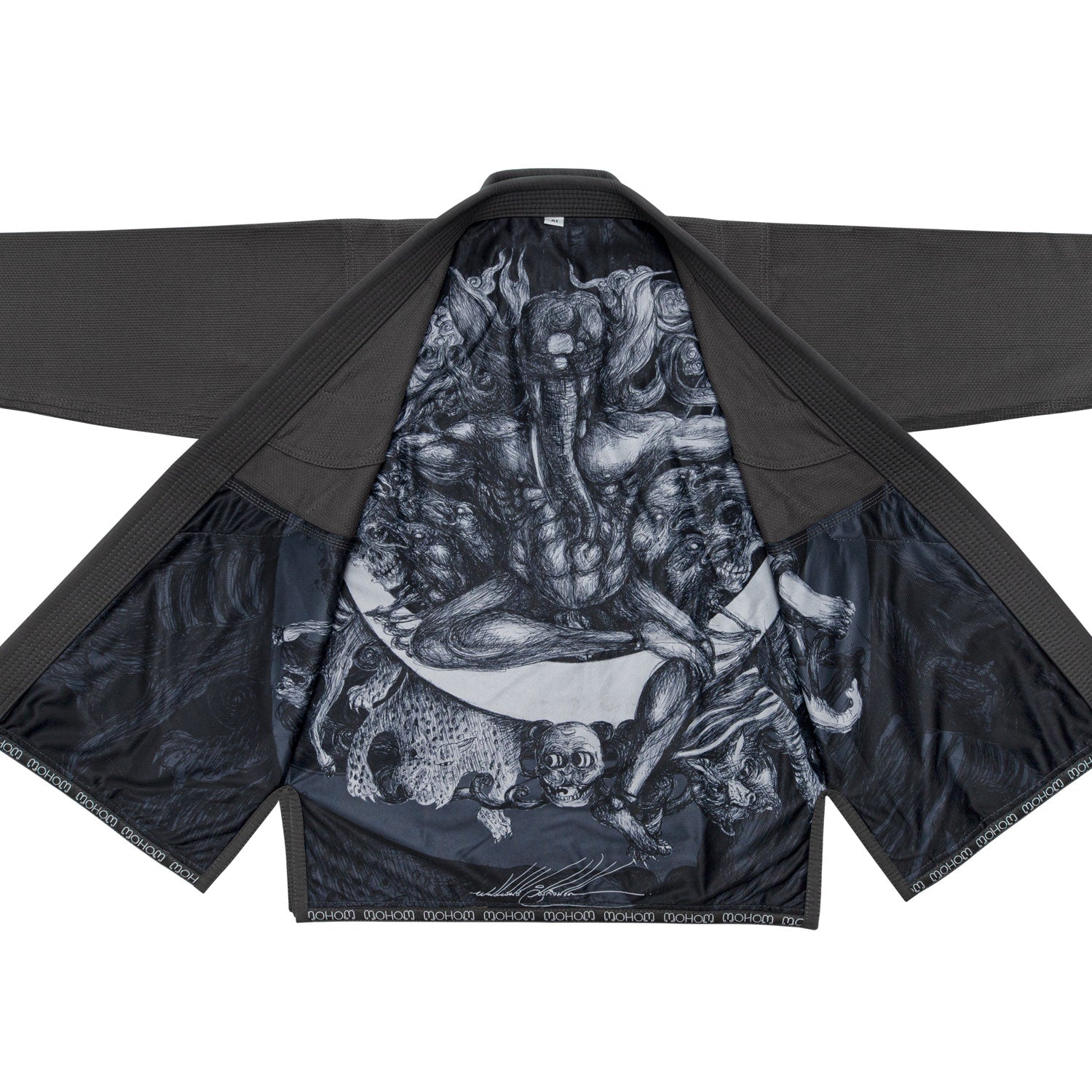 BJJ6 Fairtex Mohom Premium BJJ Gi Grey