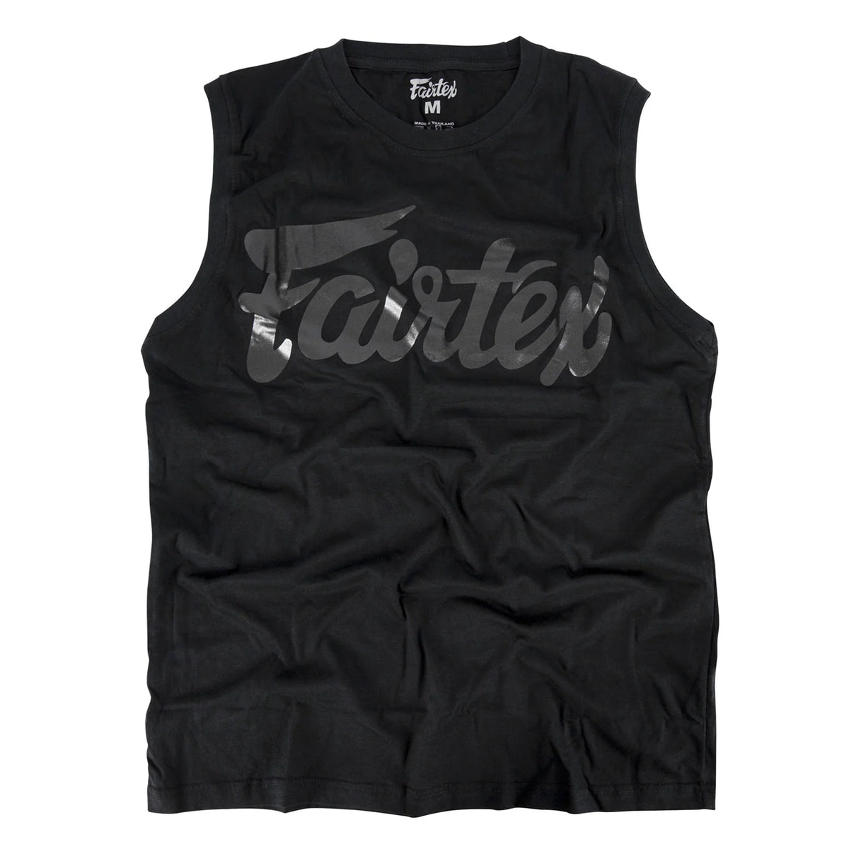 Fairtex MTT34 Tank Top - Black-Black