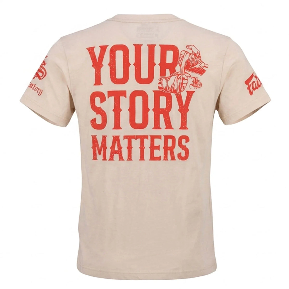 Fairtex x Fight Story T-Shirt - Cream
