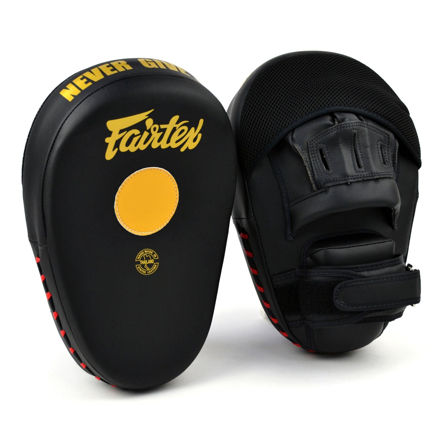 Fairtex FMV13 Maximized Focus Mitts - Black-Gold