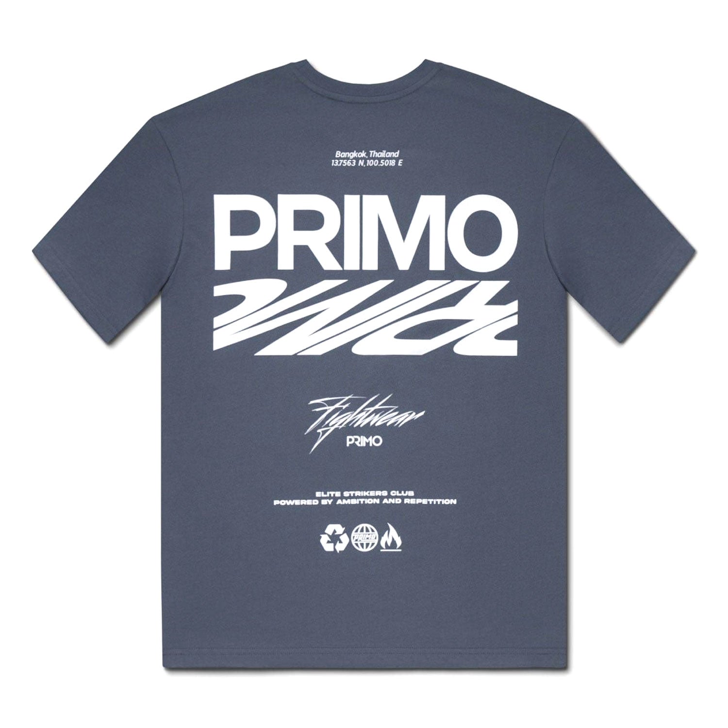 Primo T-Shirt - E.S.C (Elite Strikers Club) - Grey
