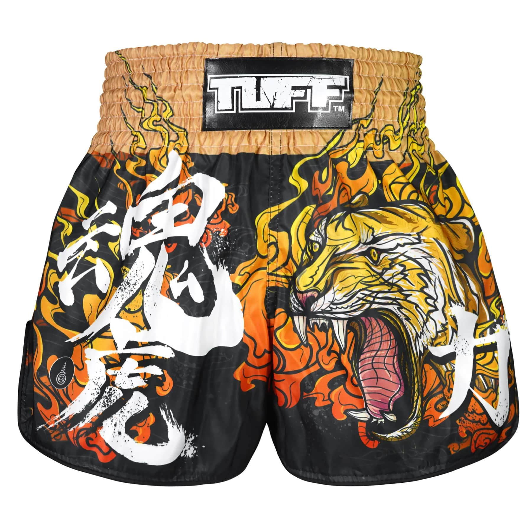 TUFF High-Cut Retro Muaythai Shorts - RMS111 - Tora Mazuka The True Tiger