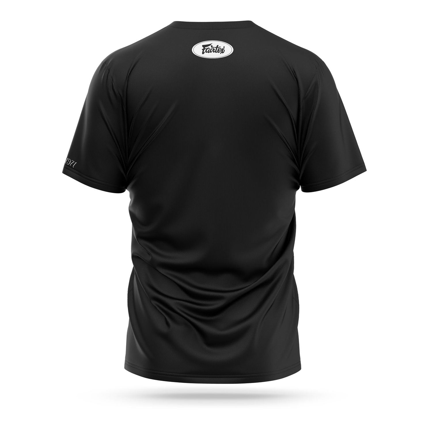 TS7 Fairtex Script Logo Cotton T-Shirt Black
