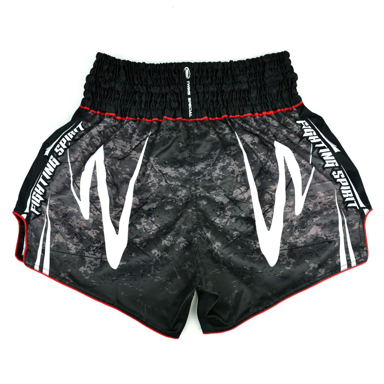 Twins Special Muaythai Shorts - RUSTY Black