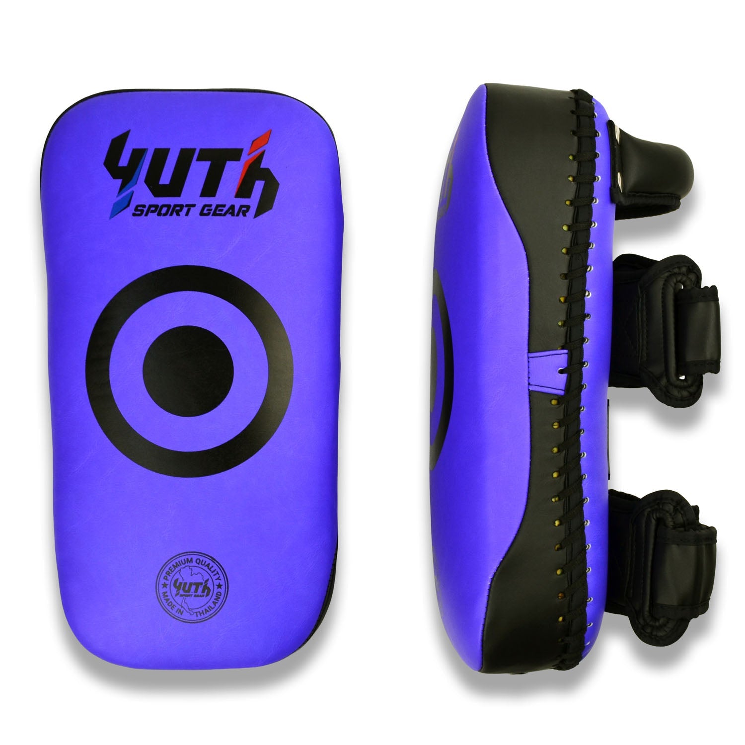 Yuth Thai Kick Pads Purple-Black